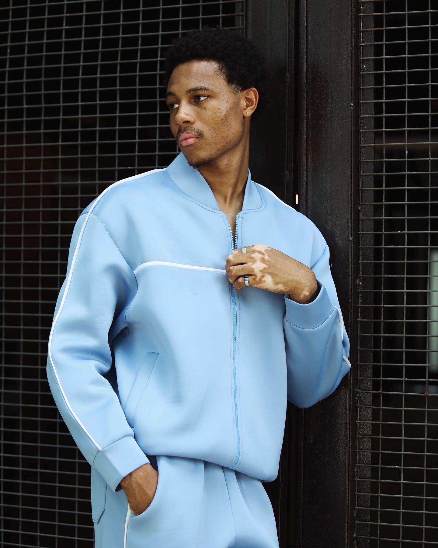 OASIS BABY BLUE TRACKSUIT